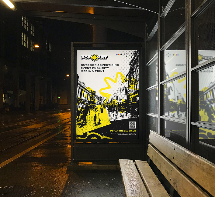 Pop Art Bus Citylight 2
